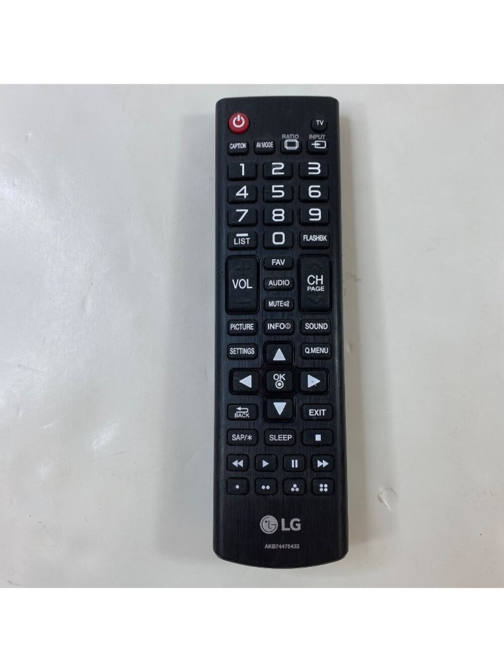 LG AKB74475433 TV Remote Control AAA Batteries Not Included